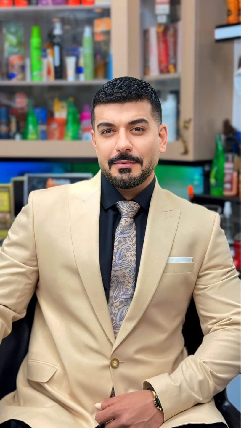 آرایشگاه داماد vip هری کاتر 5